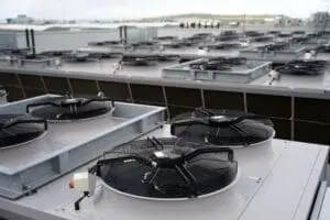 FAQs - Ambient Edge large row of industrial condensers