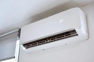 FAQs - Ambient Edge air conditioning unit on bedroom wall