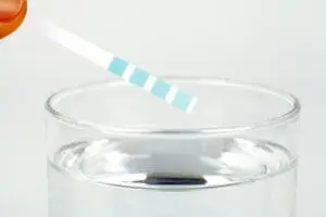 water hardness testing strip