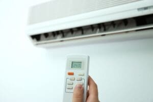 Air conditioner stopped shop cooling