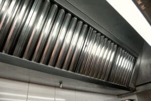 commercial kitchen ventilation hood.