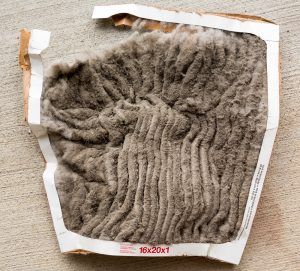 dirty air conditioning filter