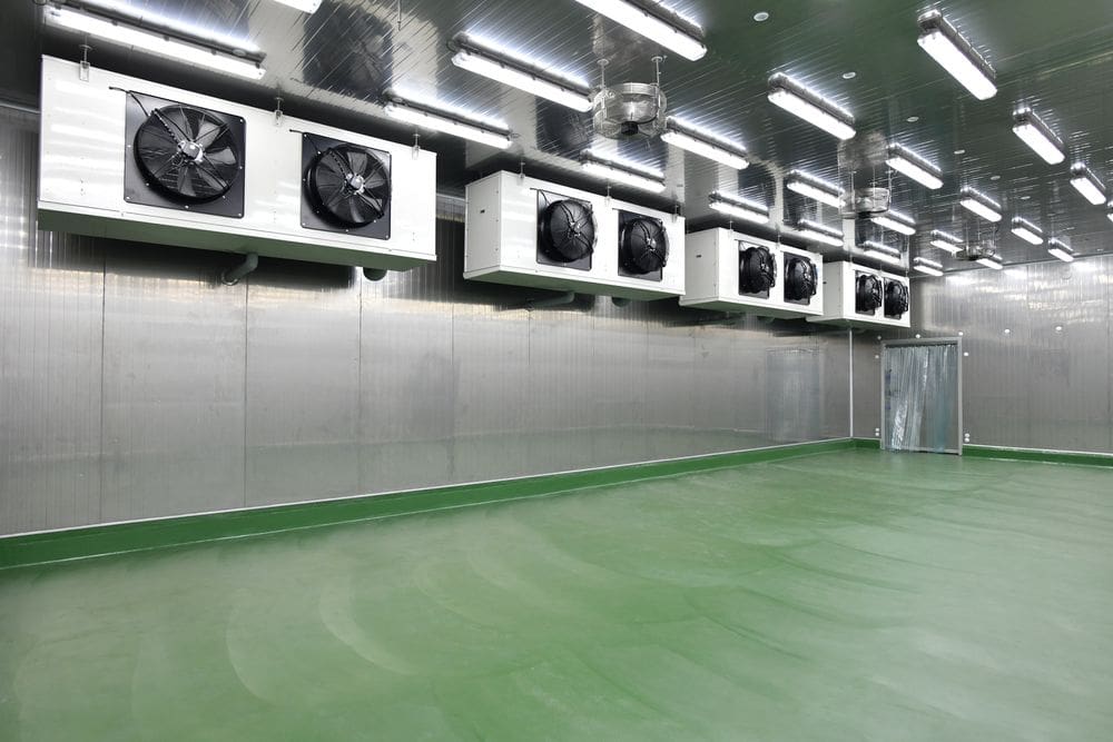 Las Vegas Commercial Restaurant Food Equipment Repair Company - Ambient Edge large cold storage refrigeration room
