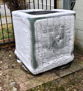 A frozen HVAC system is a sure sign of failure. Knowing how long your HVAC system will last will keep you from dealing with an emergency like this.