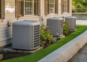Residential HVAC systems like these will one day need repair. Ambient Edge provides repair services in Kingman, AZ, and surrounding areas.
