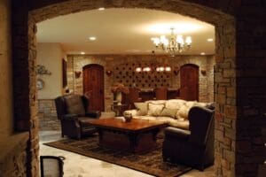 residential wine cellar