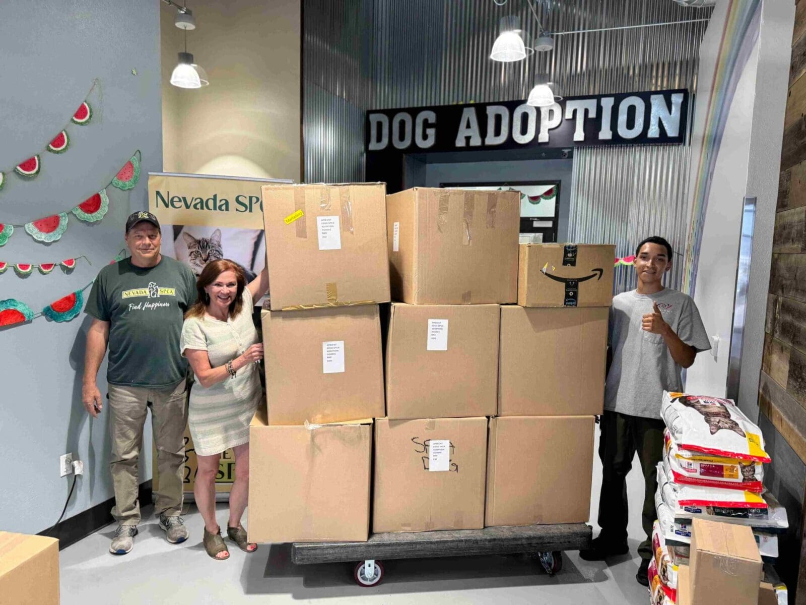 Ambient Edge Team Donates Over 2,000 Pet Adoption Bags to Nevada SPCA