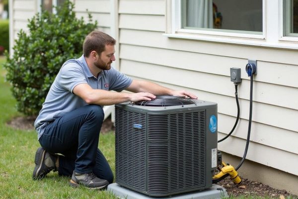 AC installation Kingman AZ technician installing system