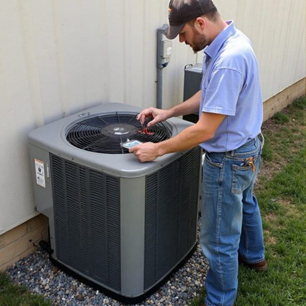 AC maintenance Kingman AZ technician servicing unit