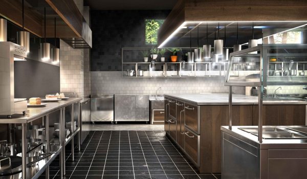 commercial kitchen