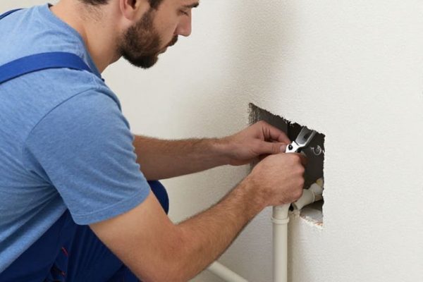 Pipe rerouting slab leak repair Kingman